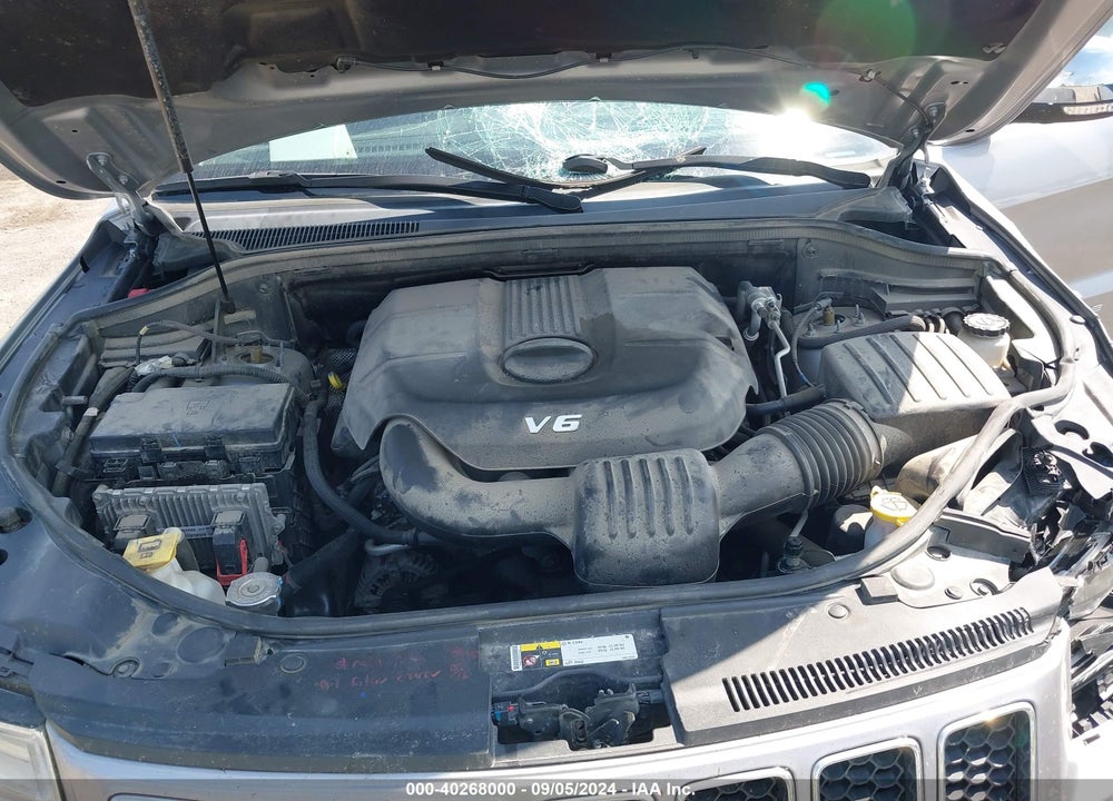 2014 JEEP GRAND CHEROKEE OVERLAND VIN: 1C4RJFCG4EC220120
