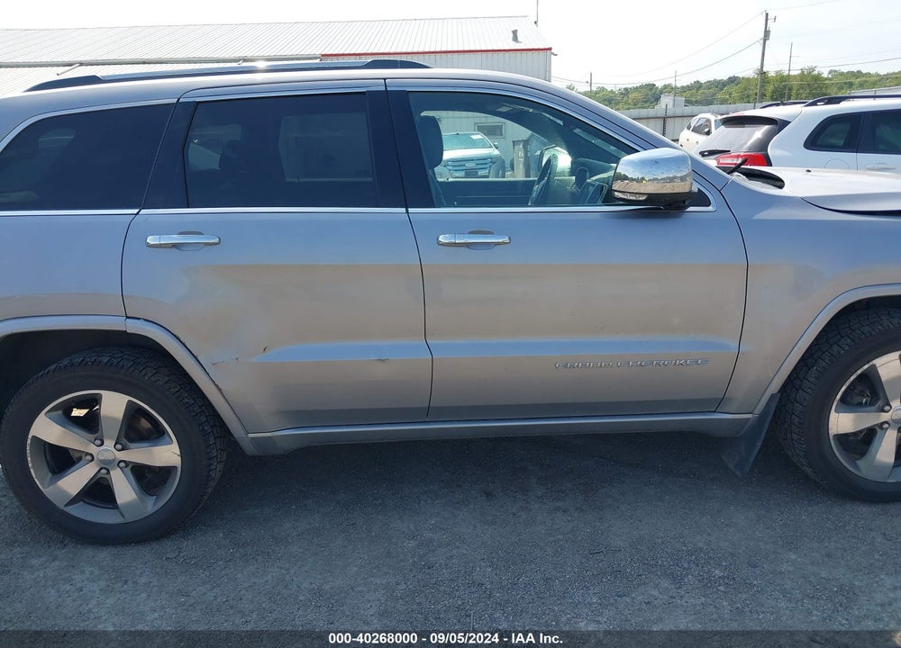 2014 JEEP GRAND CHEROKEE OVERLAND VIN: 1C4RJFCG4EC220120