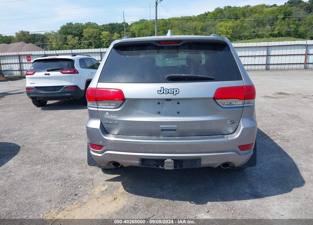 2014 JEEP GRAND CHEROKEE OVERLAND VIN: 1C4RJFCG4EC220120