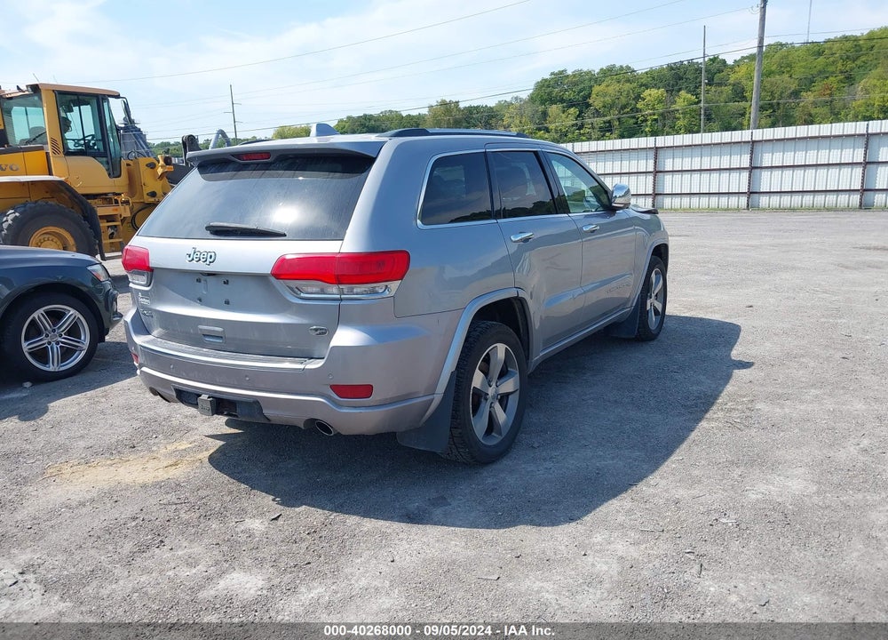2014 JEEP GRAND CHEROKEE OVERLAND VIN: 1C4RJFCG4EC220120