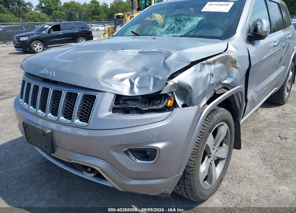 2014 JEEP GRAND CHEROKEE OVERLAND VIN: 1C4RJFCG4EC220120
