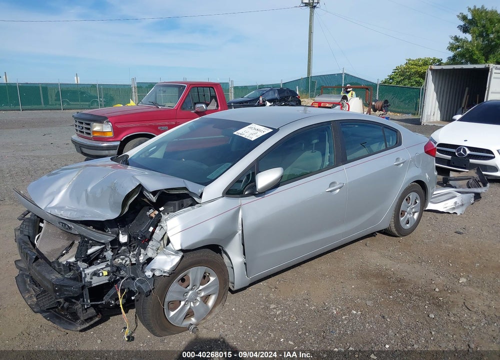 2015 KIA FORTE LX VIN: KNAFK4A60F5403399