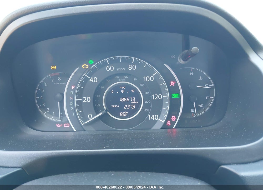 2013 HONDA CR-V EX-L VIN: 5J6RM4H73DL027244