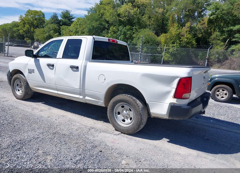 2021 RAM 1500 CLASSIC TRADESMAN QUAD CAB 4X4 6'4 BOX VIN: 1C6RR7FG8MS556617
