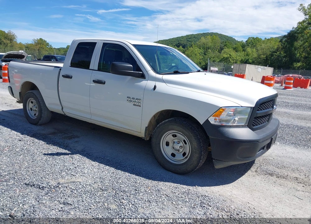 2021 RAM 1500 CLASSIC TRADESMAN QUAD CAB 4X4 6'4 BOX VIN: 1C6RR7FG8MS556617