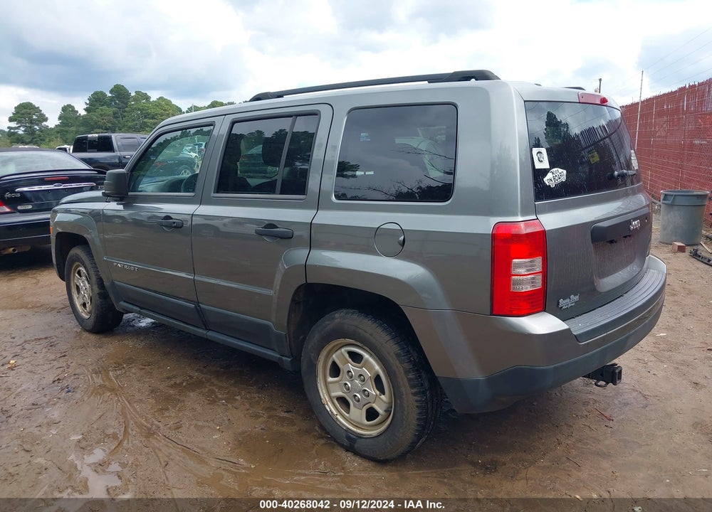 2013 JEEP PATRIOT VIN: 1C4NJPBA0DD237734
