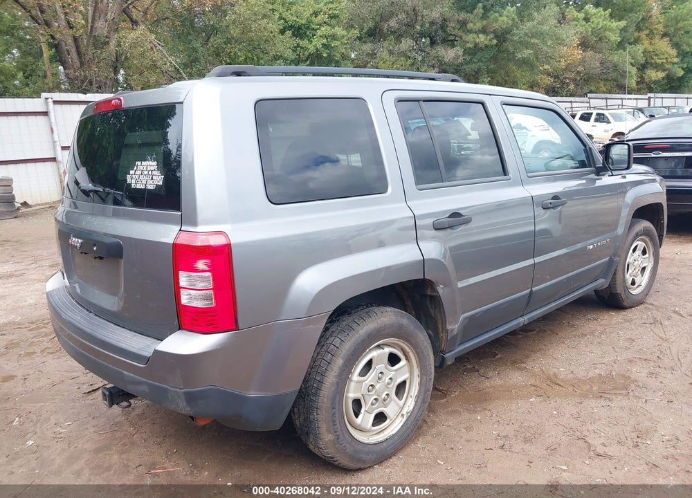 2013 JEEP PATRIOT VIN: 1C4NJPBA0DD237734