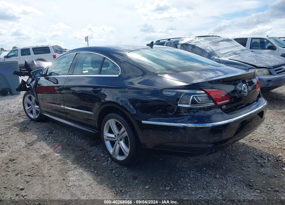 2016 VOLKSWAGEN CC 2.0T R-LINE VIN: WVWBN7AN1GE520301