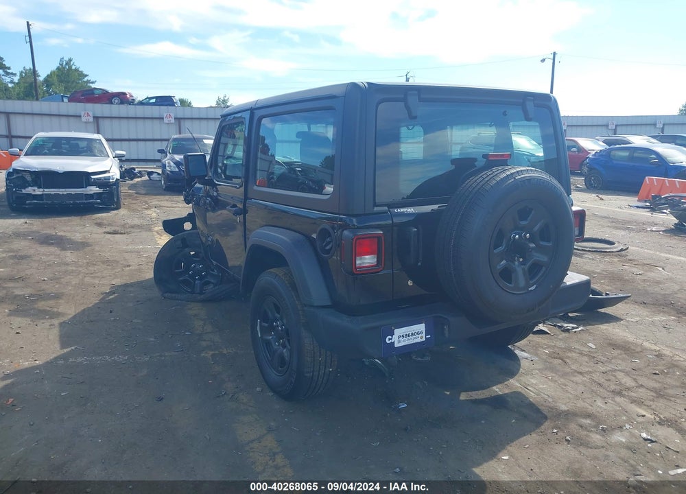 2023 JEEP WRANGLER 2-DOOR SPORT 4X4 VIN: 1C4GJXAN7PW656461