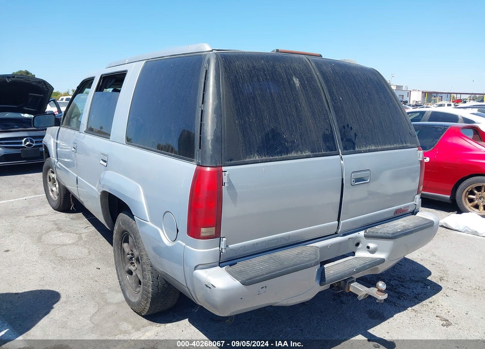 1999 GMC YUKON DENALI VIN: 1GKEK13R4XR907649