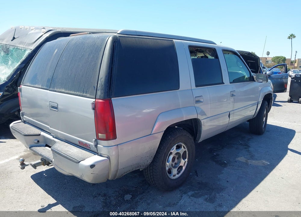 1999 GMC YUKON DENALI VIN: 1GKEK13R4XR907649