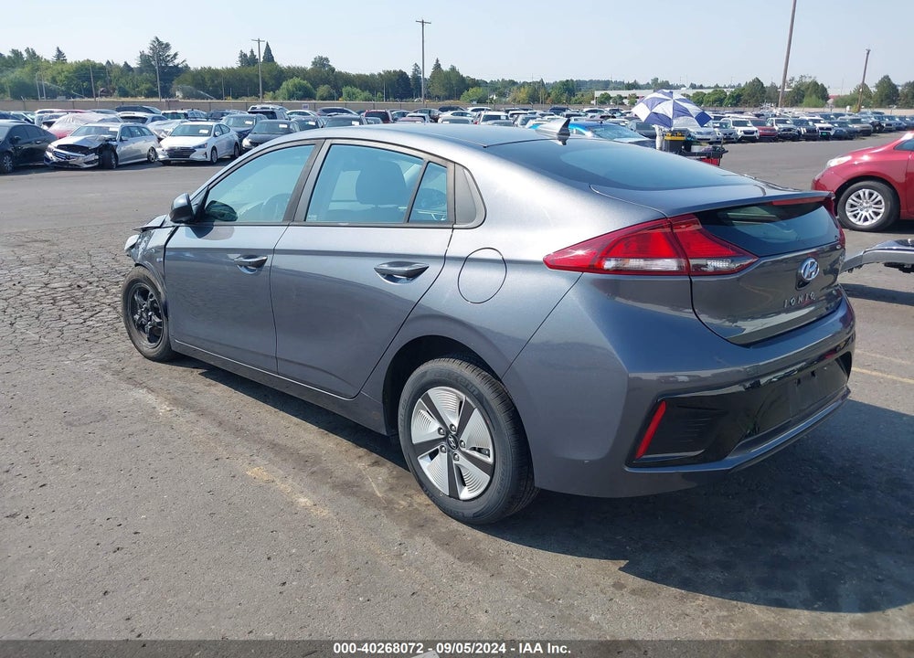2018 HYUNDAI IONIQ HYBRID BLUE VIN: KMHC65LC7JU091501