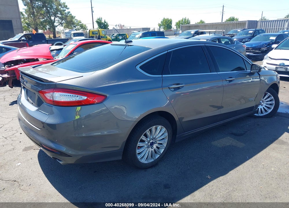 2014 FORD FUSION ENERGI TITANIUM VIN: 3FA6P0SU1ER177904