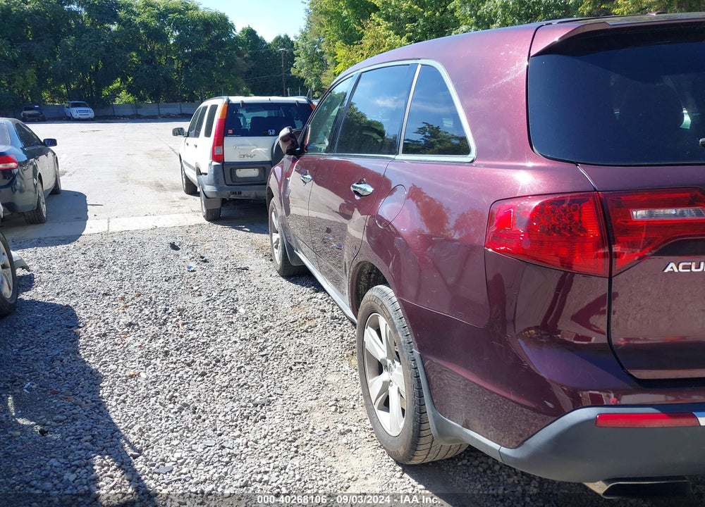 2010 ACURA MDX VIN: 2HNYD2H20AH526385