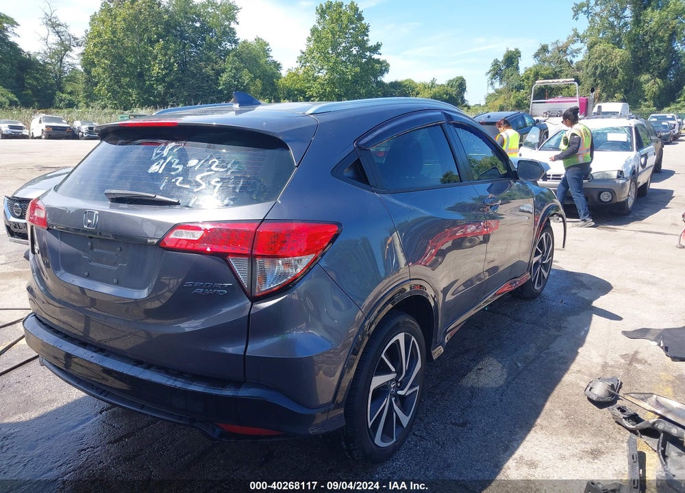 2019 HONDA HR-V SPORT VIN: 3CZRU6H15KG717255