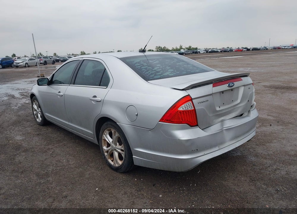 2012 FORD FUSION SE VIN: 3FAHP0HA1CR130214