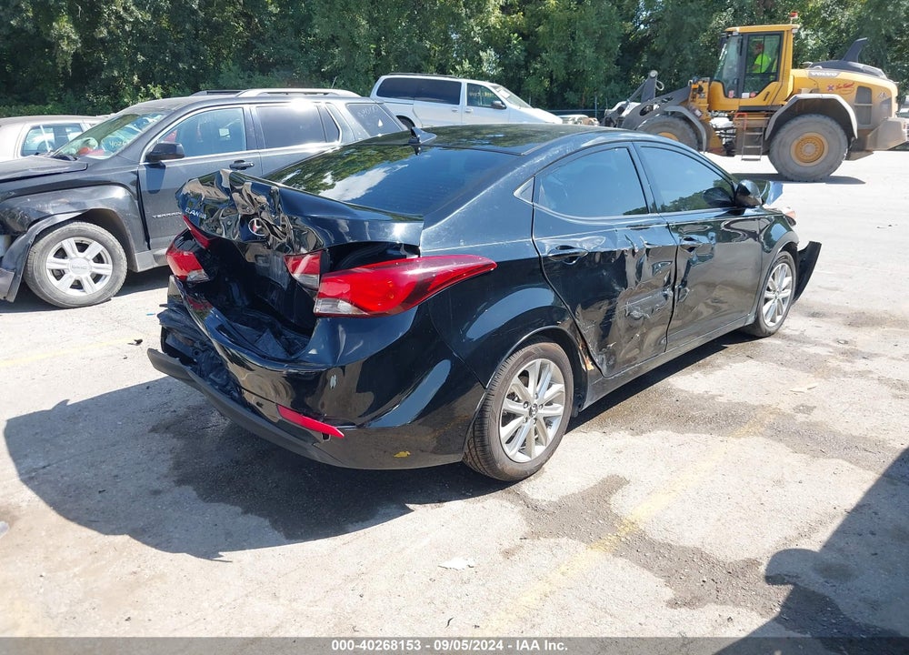 2015 HYUNDAI ELANTRA SE VIN: KMHDH4AE7FU238906