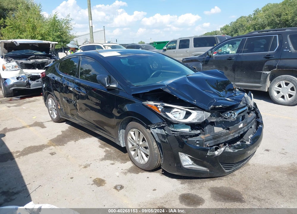 2015 HYUNDAI ELANTRA SE VIN: KMHDH4AE7FU238906