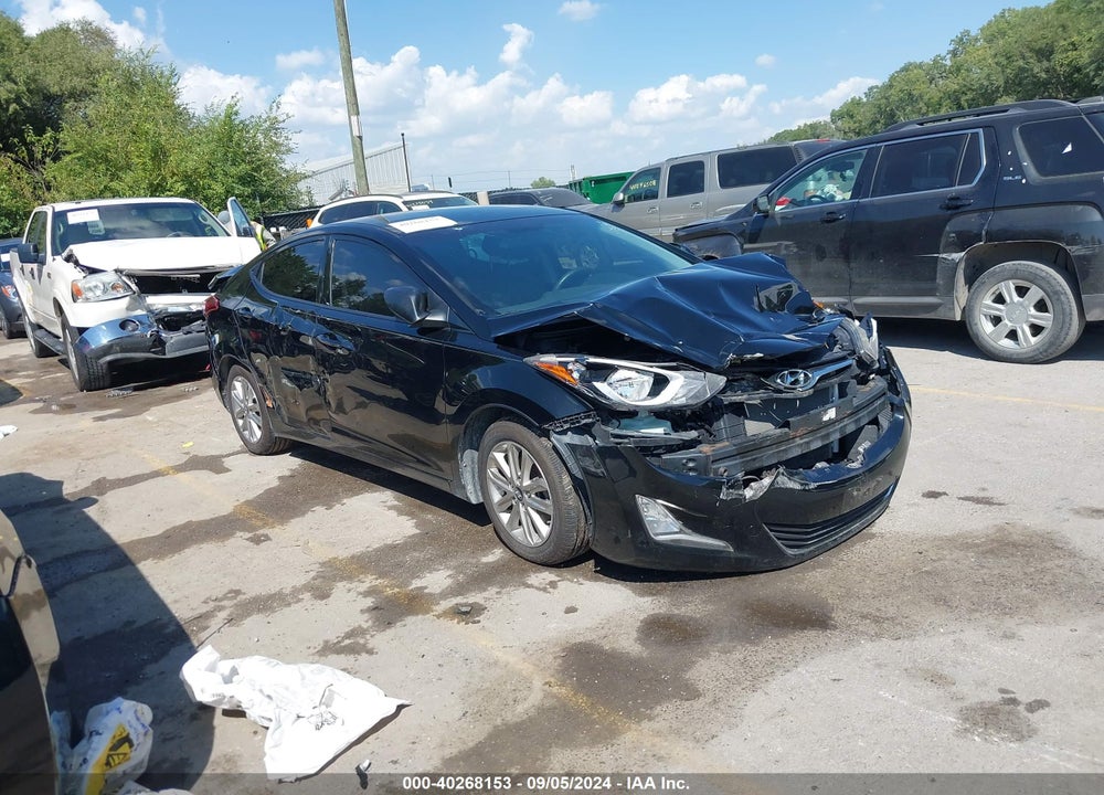 2015 HYUNDAI ELANTRA SE VIN: KMHDH4AE7FU238906