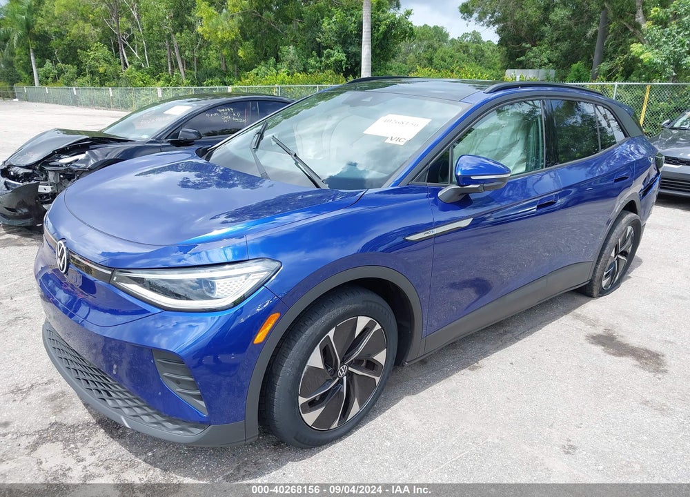 2022 VOLKSWAGEN ID.4 PRO S VIN: WVGTMPE29NP066576
