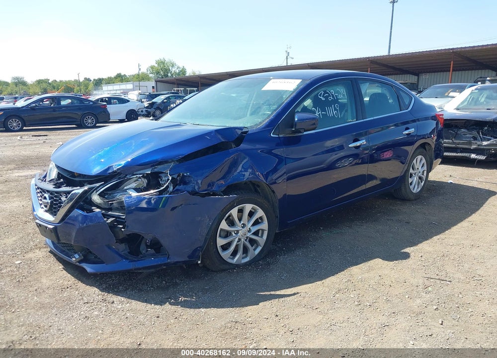 2018 NISSAN SENTRA SV VIN: 3N1AB7AP7JL640412