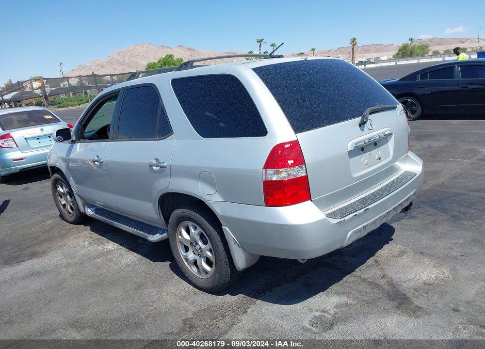 2001 ACURA MDX VIN: 2HNYD18851H541012