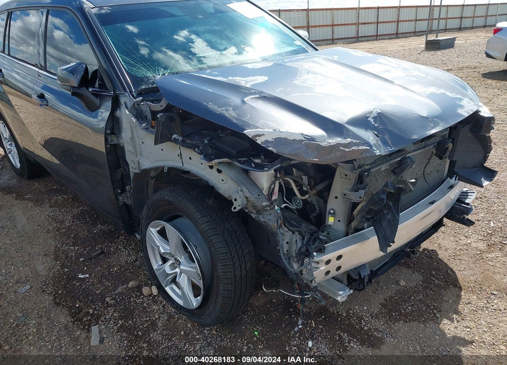 2022 TOYOTA HIGHLANDER L VIN: 5TDCZRBH1NS195900