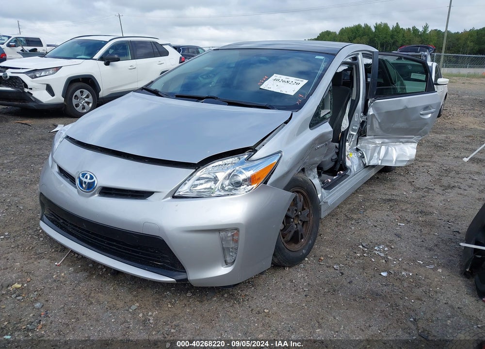 2013 TOYOTA PRIUS THREE VIN: JTDKN3DU5D5541160