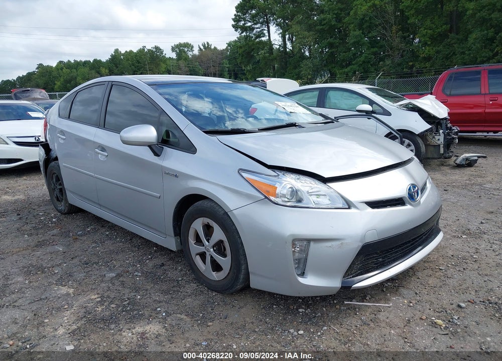 2013 TOYOTA PRIUS THREE VIN: JTDKN3DU5D5541160