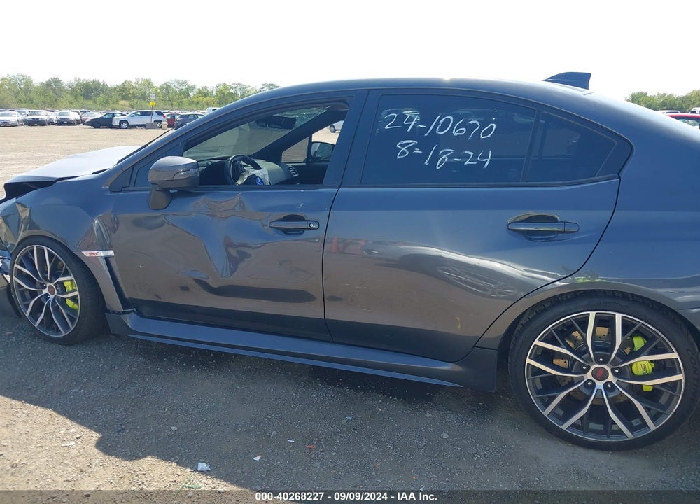 2020 SUBARU WRX STI LIMITED VIN: JF1VA2V69L9803522