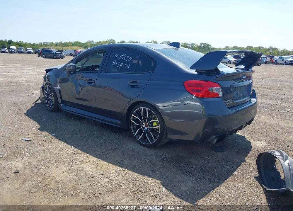 2020 SUBARU WRX STI LIMITED VIN: JF1VA2V69L9803522