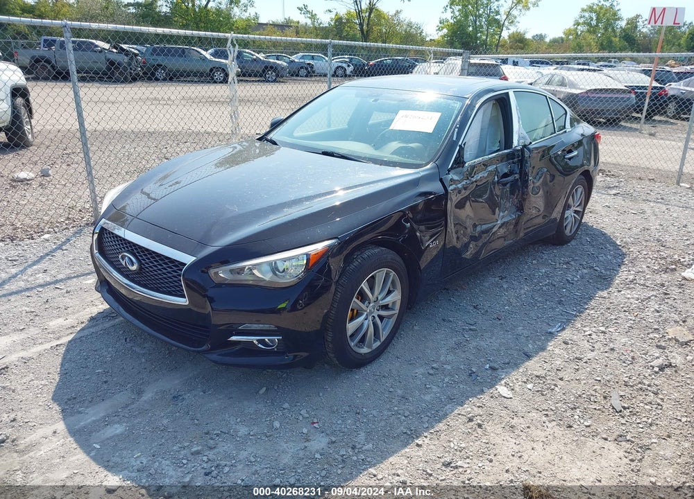 2017 INFINITI Q50 2.0T BASE VIN: JN1CV7ARXHM680873