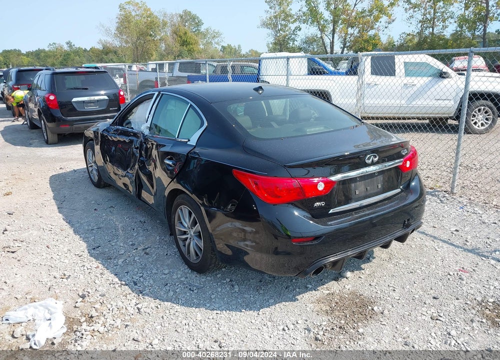 2017 INFINITI Q50 2.0T BASE VIN: JN1CV7ARXHM680873