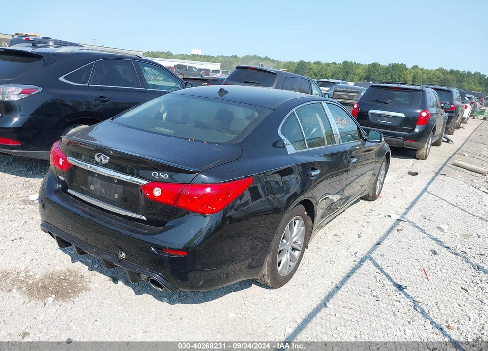 2017 INFINITI Q50 2.0T BASE VIN: JN1CV7ARXHM680873
