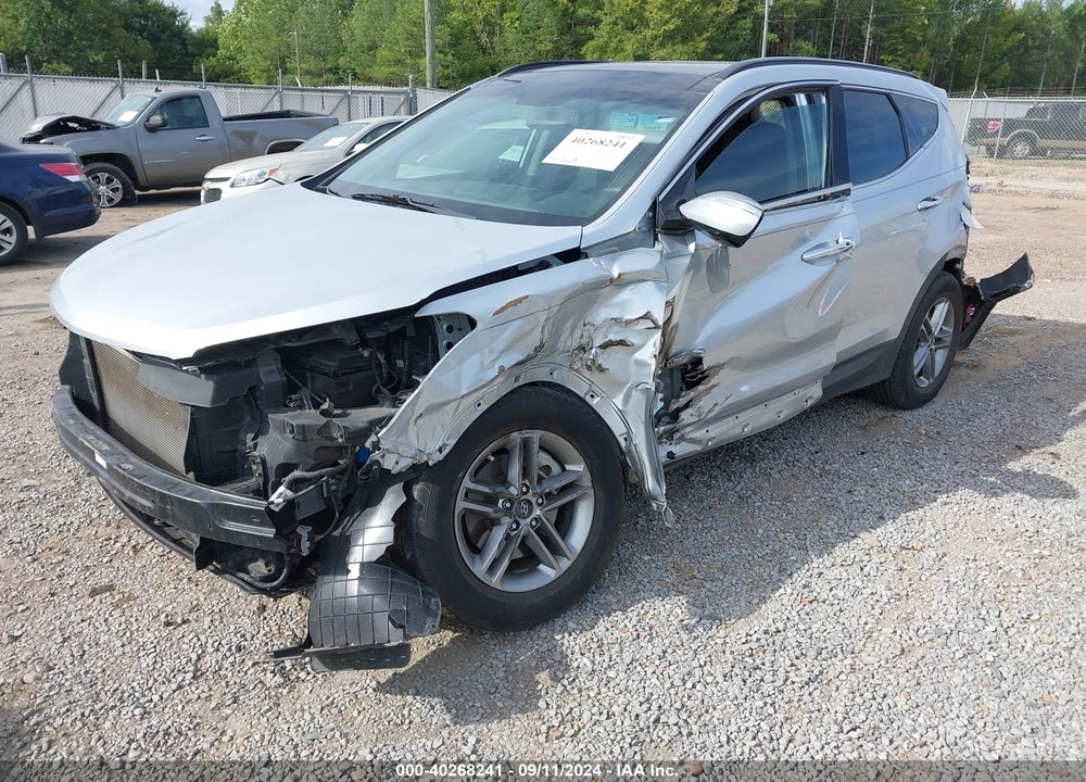 2018 HYUNDAI SANTA FE SPORT 2.4L VIN: 5XYZU3LB5JG536447