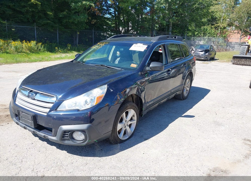 2014 SUBARU OUTBACK 2.5I PREMIUM VIN: 4S4BRBCCXE3274713