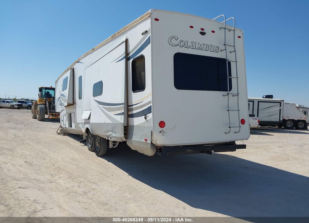 2021 FOREST RIVER COLUMBUS 5TH WHEEL VIN: 4X4FCMP20M6011187