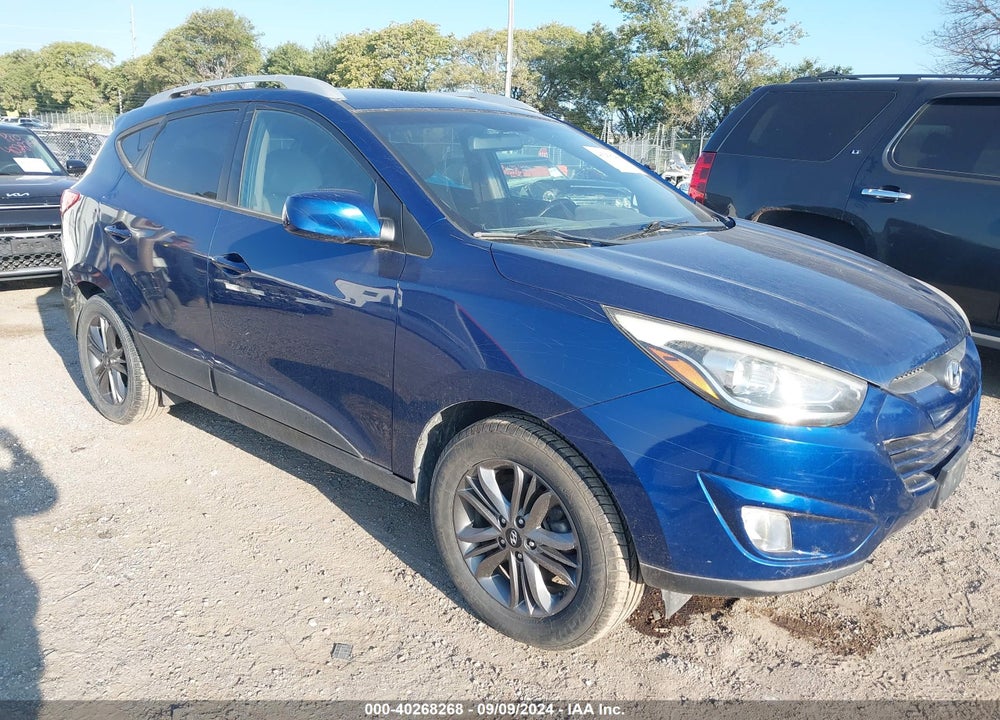 2014 HYUNDAI TUCSON SE VIN: KM8JUCAG9EU915463