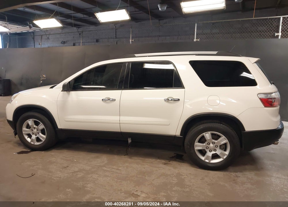 2010 GMC ACADIA SLE VIN: 1GKLVLEDXAJ199523