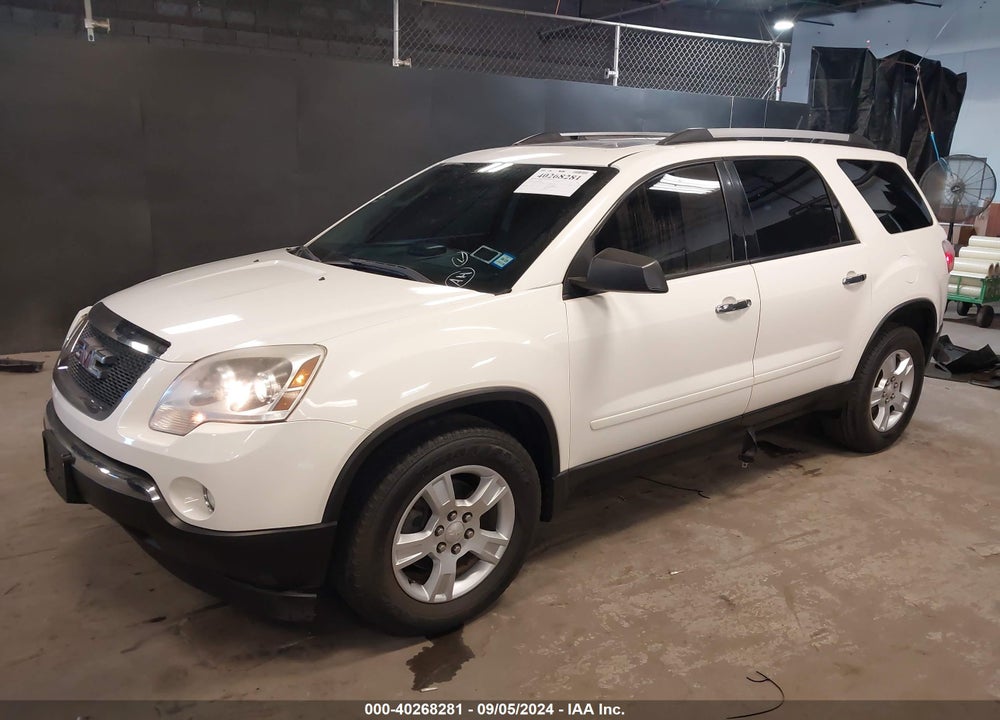 2010 GMC ACADIA SLE VIN: 1GKLVLEDXAJ199523