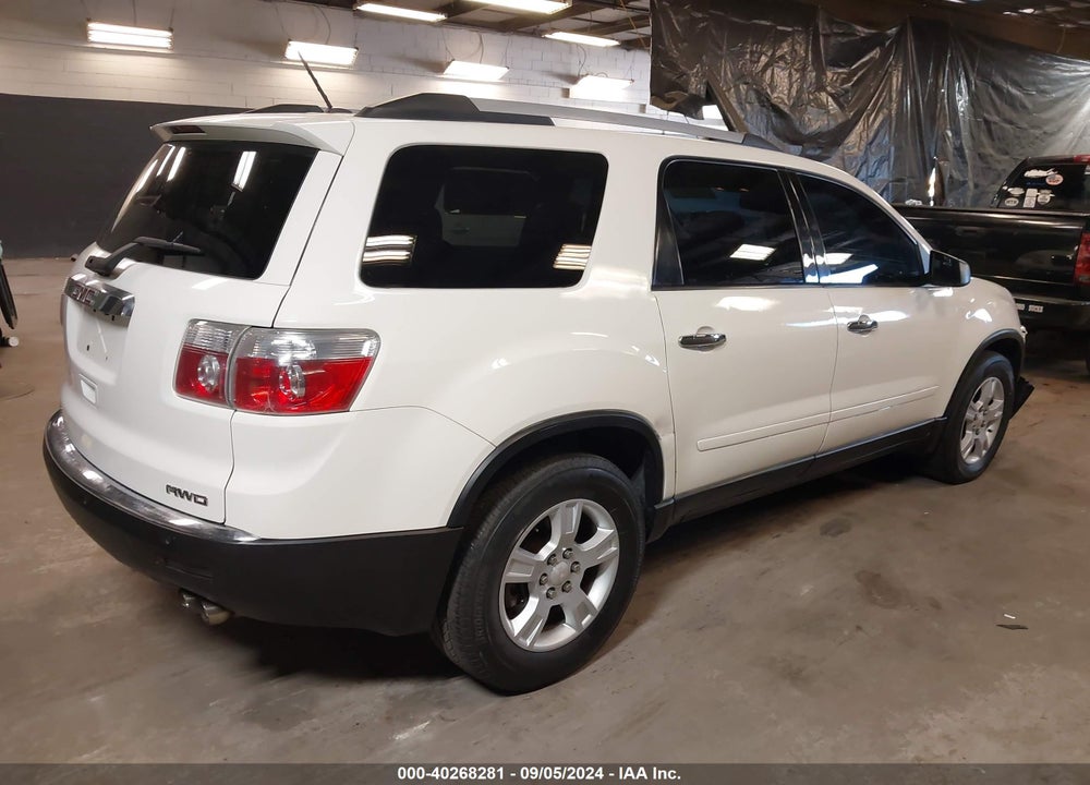 2010 GMC ACADIA SLE VIN: 1GKLVLEDXAJ199523