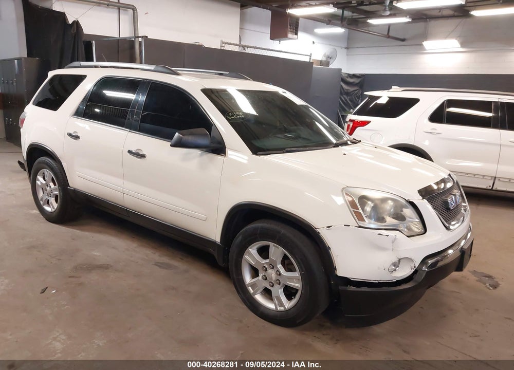 2010 GMC ACADIA SLE VIN: 1GKLVLEDXAJ199523