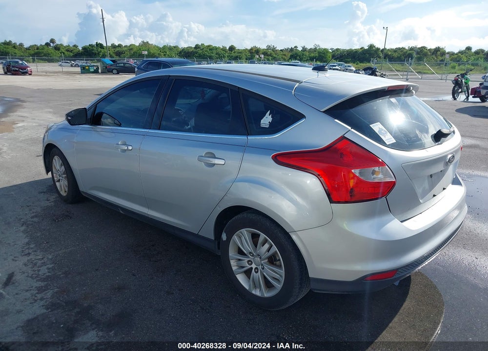 2012 FORD FOCUS VIN: 1FAHP3M29CL349324