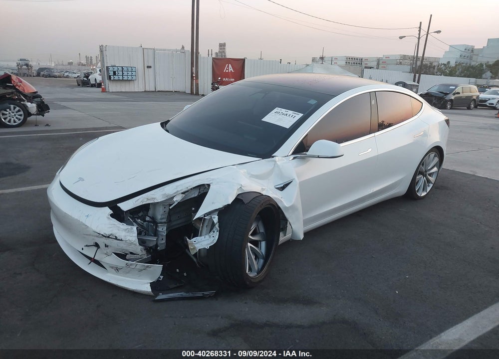 2018 TESLA MODEL 3 LONG RANGE/PERFORMANCE VIN: 5YJ3E1EB7JF072718