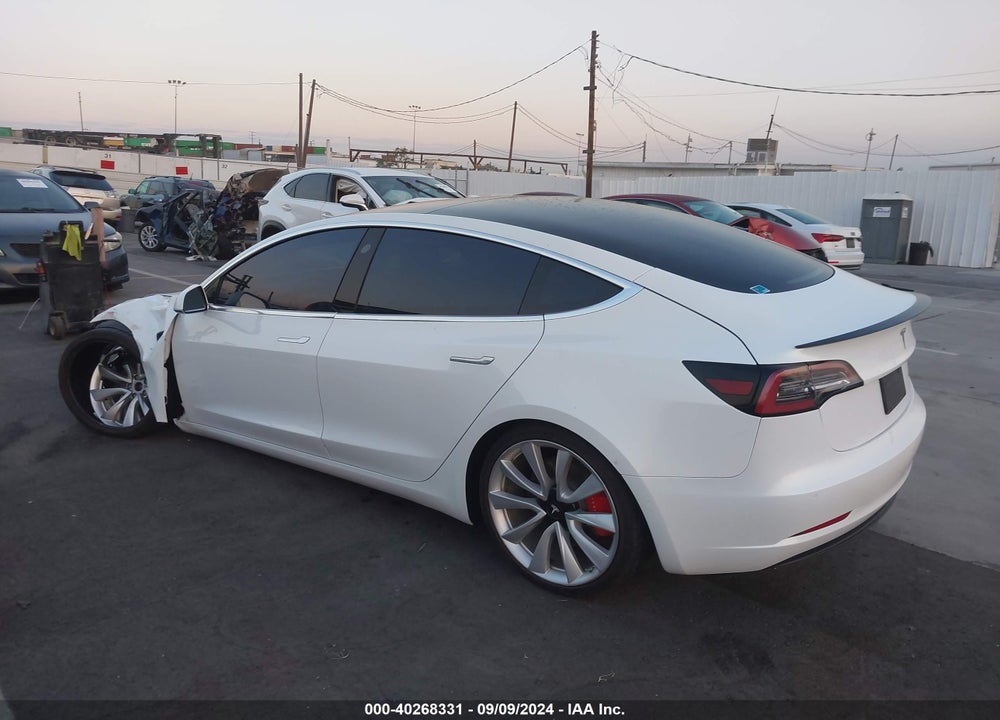 2018 TESLA MODEL 3 LONG RANGE/PERFORMANCE VIN: 5YJ3E1EB7JF072718