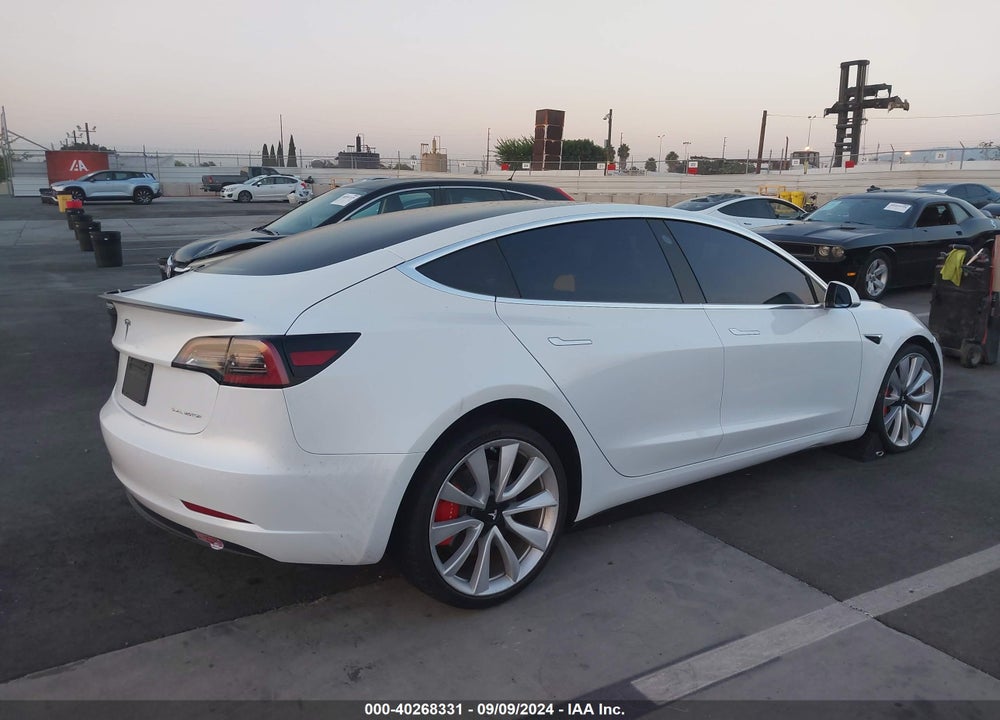 2018 TESLA MODEL 3 LONG RANGE/PERFORMANCE VIN: 5YJ3E1EB7JF072718