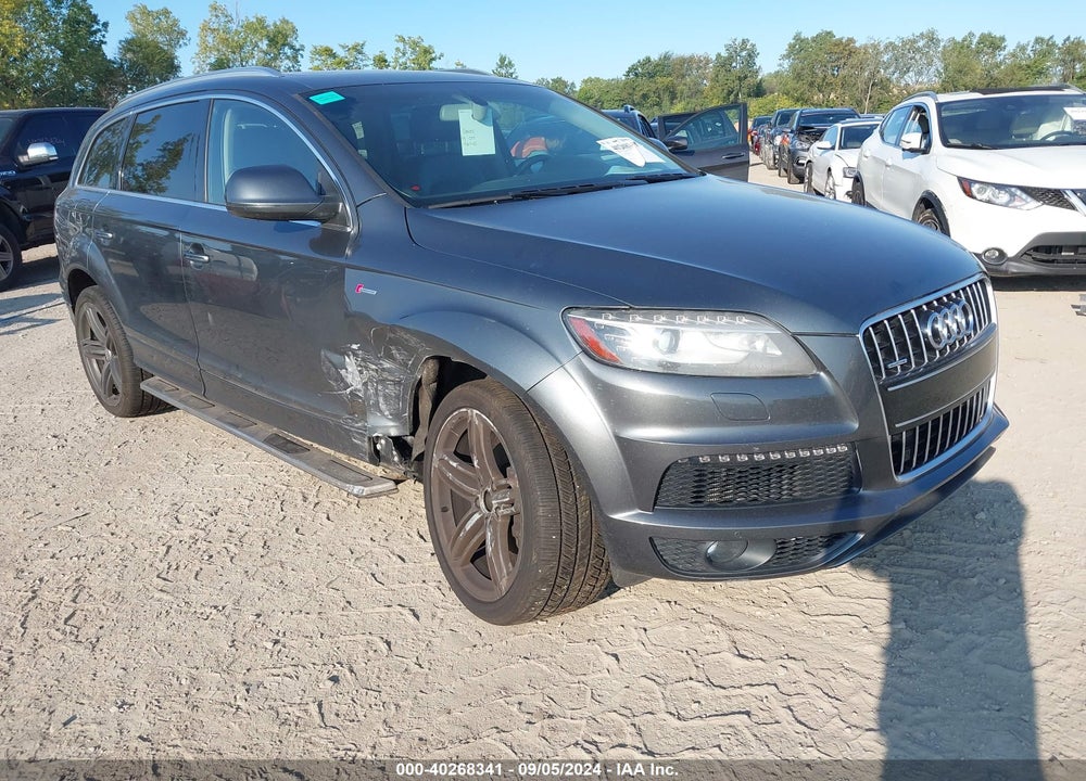 2013 AUDI Q7 3.0T S LINE PRESTIGE VIN: WA1DGAFE0DD014978