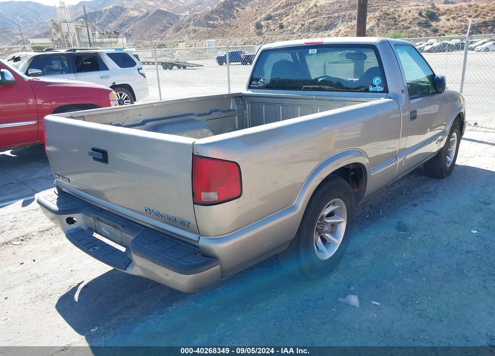 1999 CHEVROLET S-10 LS VIN: 1GCCS1446XK153216