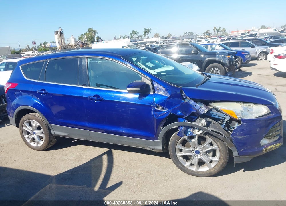 2013 FORD ESCAPE SEL VIN: 1FMCU0H96DUC55914