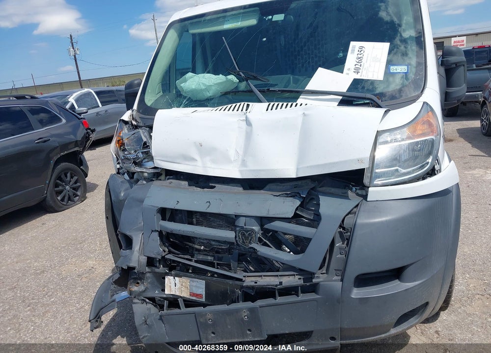 2017 RAM PROMASTER 1500 LOW ROOF 136 WB VIN: 3C6TRVAG4HE532373